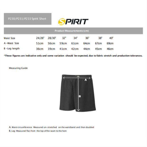 Crestwood School P.E. Shorts [Compulsory Item]