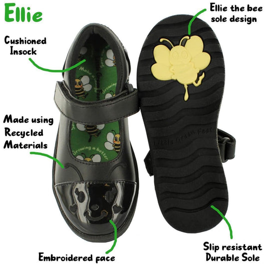 Little Green Feet - Girls 'Ellie' Shoes