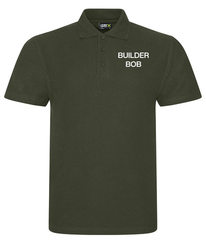 Builder Bob - RX101 Polo - Printed Left Chest