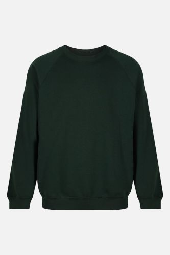 Trutex - Crew Neck Sweatshirt - Bottle Green