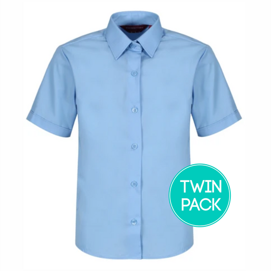 Winterbottom's - Short Sleeved Shirts - Blue