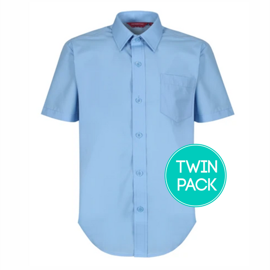 Winterbottom's - Short Sleeved Blouses - Blue