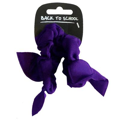 Bow Hair Scrunchies - 2 pack