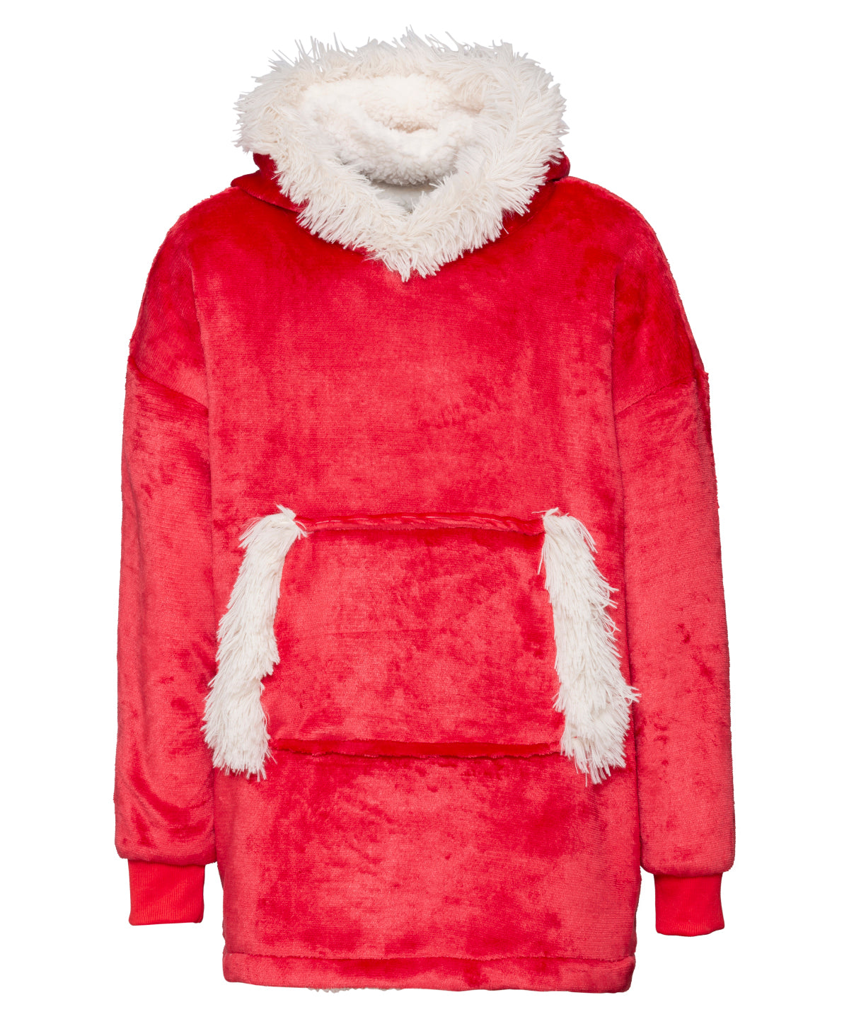 Oversized Christmas Sherpa Hoodie