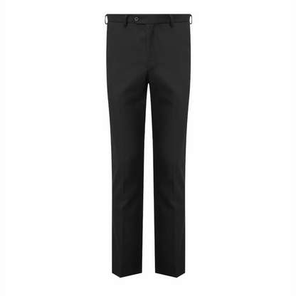 David Luke - Boys Slim-Fit Trouser - Black