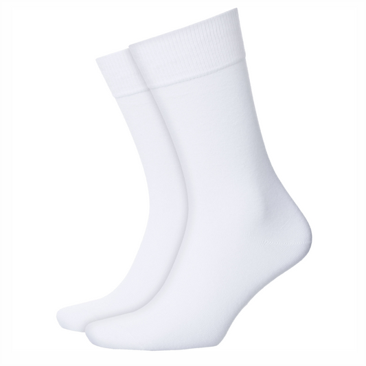 PEX - Cotton Rich Short White Socks